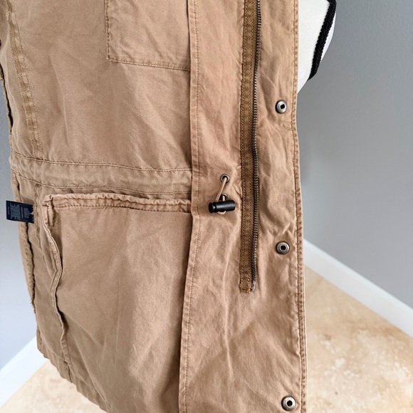 Express Tan Jacket with Black Patch - Picture 10 of 15